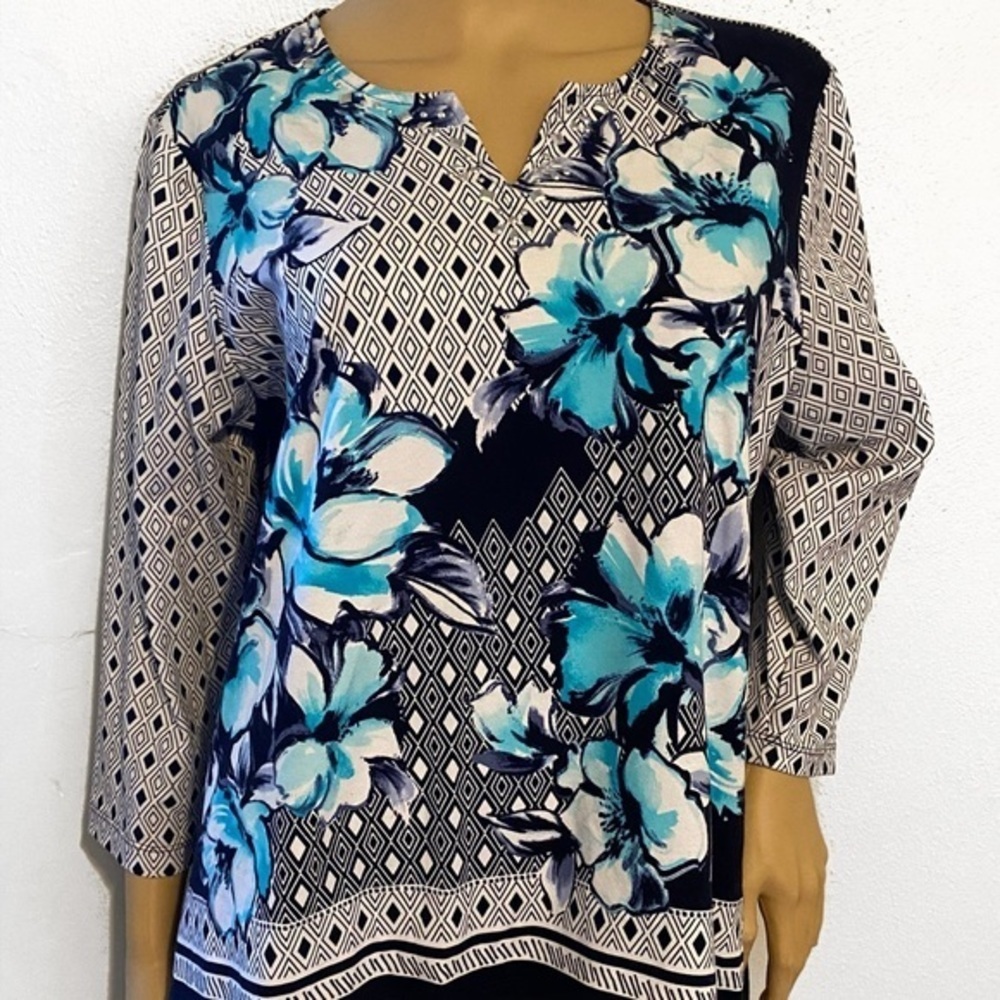 Alfred Dunner floral size PL sweatshirt